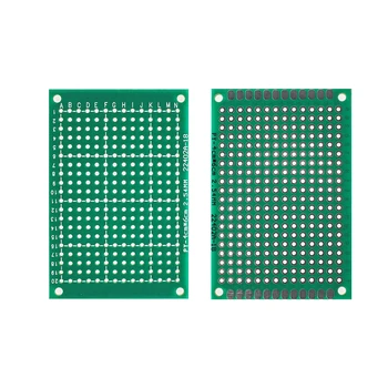 1DB PCB-Testület Prototípus Testület Zöld 2x8cm 3x7cm 4x6cm 5x7cm 6x8cm egyoldalas NYÁK Egyetemes áramköröket DIY Elektronikus Készlet