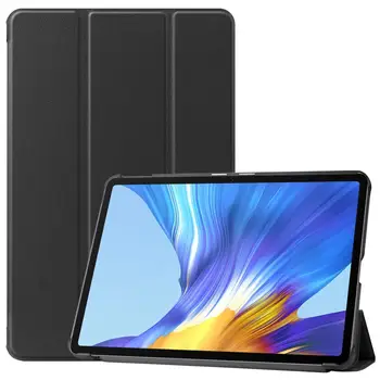 A Huawei MatePad 10.4 hüvelyk Anti-esik Vízszintes Flip Tablet PC Bőr tok Tri-fold Konzol Aludni Wake-up Megtiszteltetés V6