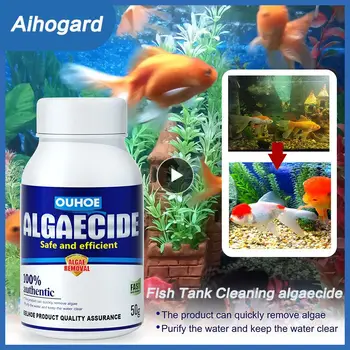 Akvárium Tisztítás Algaecide Vízben Alga, Moha Eltávolító Hatékony Ellenőrzés Víz Tisztítására Algaecide Hal Eszközök Tisztítása Akvárium
