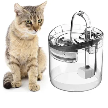 Automatikus Macska Szökőkút Szűrő Érzékelő Ivó Macskák Feeder Pet Víz Adagoló Automatikus Ivókút Macskák