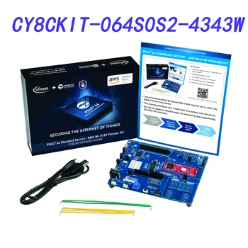 CY8CKIT-064S0S2-4343W Development Kit, CYS0644ABZI-S2D44/CYW4343W, PSoC 64 standard biztonsági AWS WI-FI BT Pioneer-Tábla