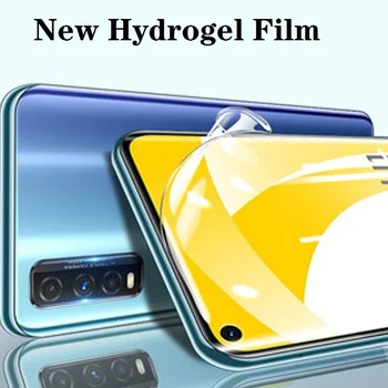 Első Hidrogél Film VIVO iQOO 5 3 Pro Y20 Y20i Y70S Teljes Borító Képernyő Védő VIVO S7 Z5 Z6 Puha Film Nem Üveg