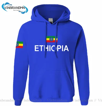 Etiópia Etióp férfi kapucnis felső pulóver verejték új hip-hop streetwear ruházat, felsők sport melegítőben nemzet 2023country ETH