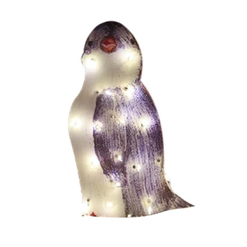 Fény Pingvin Karácsonyi Díszek Kültéri Dekoráció LED Kültéri Világító Karácsonyi Udvaron MUMR999