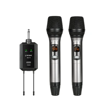Hordozható sg14 uhf vezeték nélküli kézi mikrofon mikrofon