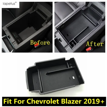 Központi Irányítás Kartámasz Tároló Doboz Szervező Konténer Jogosultja Tálcát Chevrolet Blazer 2019 -2023 Műanyag Belső Kiegészítők