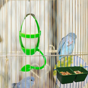 Madár Játék Papagáj Etető Madarak Etetése Kupa Állni Papagáj Ketrec Élelmiszer Rack Függőágy Játékok Papagájok Pet Supplies Madár Tartozékok