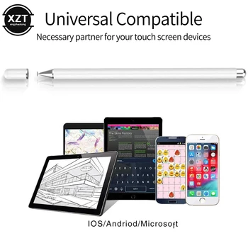 Mini Kapacitív Stylus érintőképernyő Toll Egyetemes iPad Ceruza, Apple Ceruza 1 2 Huawei Stylus IOS Andriod Tablet Pen Telefon