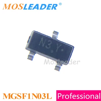 Mosleader MGSF1N03L SOT23 3000PCS 20V 30V N-Csatornás MGSF1N03 MGSF1N03LT1G Kínában Készült Kiváló minőségű