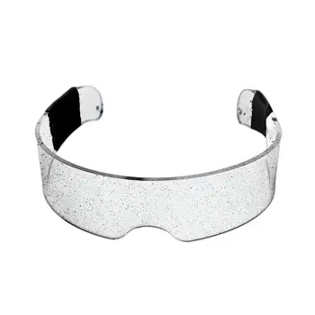 Tartós LED Szemüveg Szemüveg Fény Szemüveg Állítható Jelmez Kiegészítők, Buli, Disco Tánc Világító Szemüveg