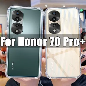 Világos, Telefon Esetében a Huawei Honor 70 Pro Plus Átlátszó TPU Esetben Tiszteletére 70 Pro+ + 6.78