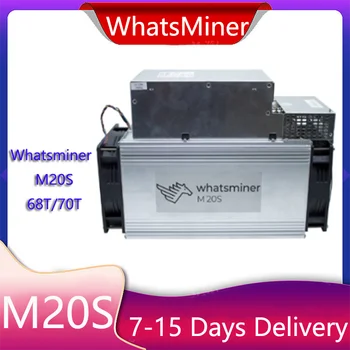 Whatsminer M20s 68T 70T tápegységgel Leghatékonyabb Bányász Bitcoin Bányászati Gép