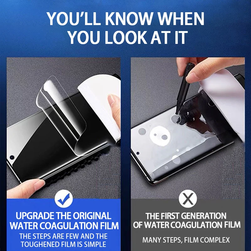 3Pcs Hidrogél Film Samsung Galaxy S22 S23 S20 S21 S10 S9 S8 Plus Ultra Screen Protector S 23 22 21 20 Megjegyzés 10 9 8 Üveg FE